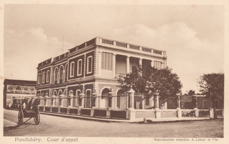 04-14 - Pondichery - cour d'appel - vue vers le sud-est